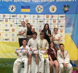 Команда Дніпро тренер Самко Д.О. Призери тур-V Південна ліга дзюдо