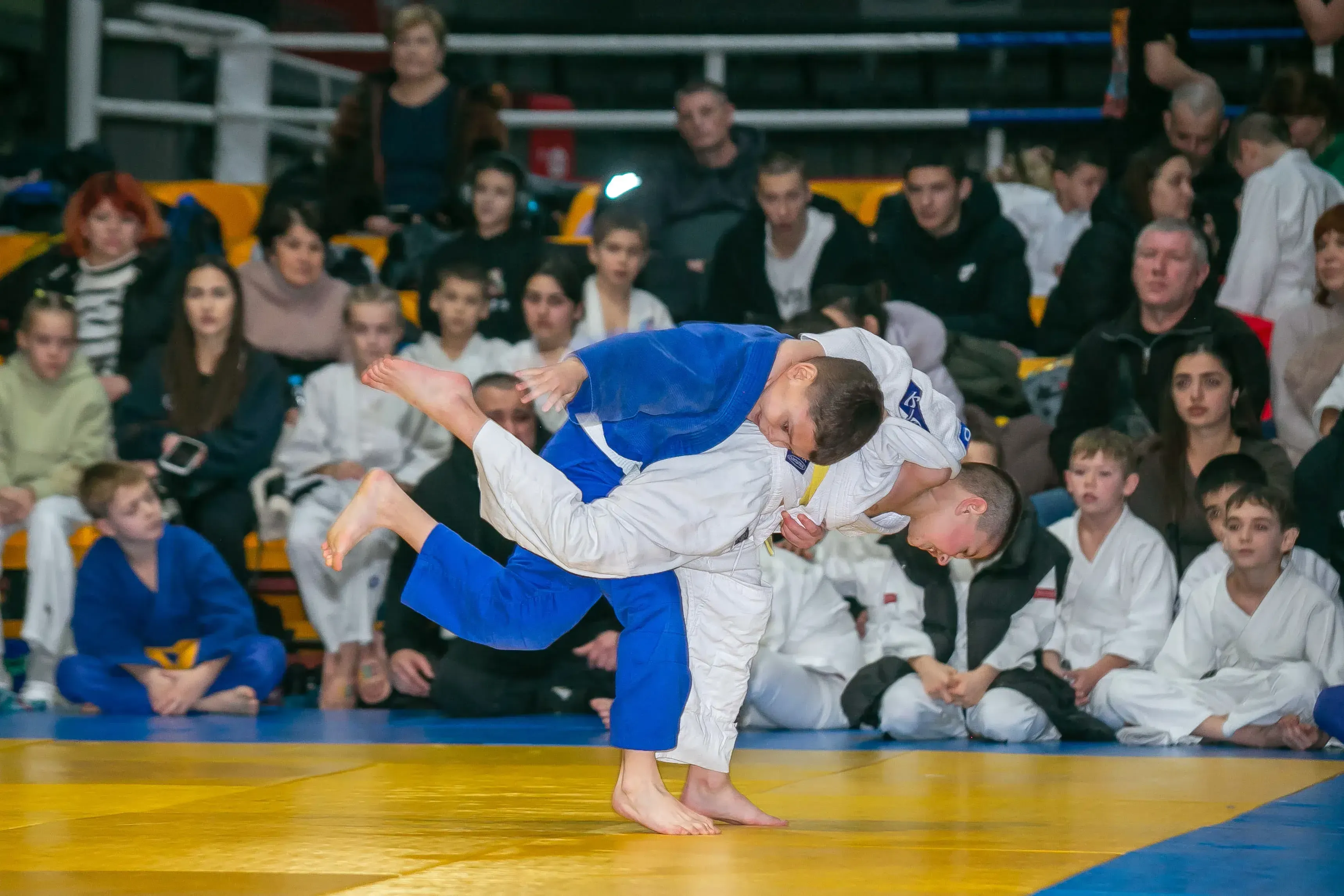 Боротьба на татамі – юнацьке дзюдо