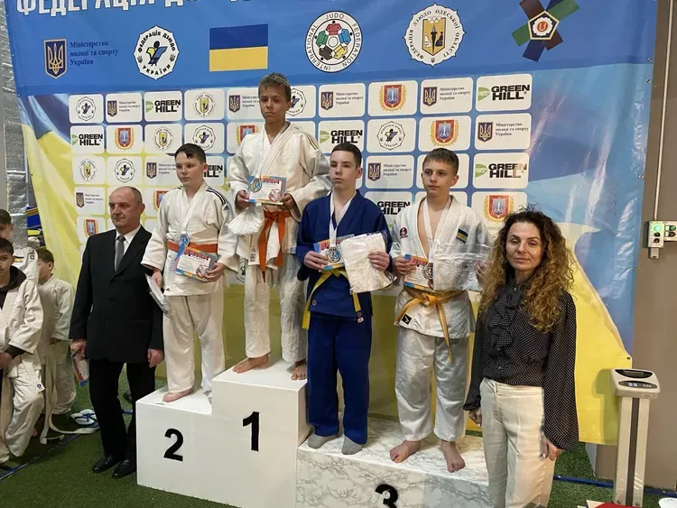 Тур - III "Південна ліга" дзюдо победитель Одеса  Тісовський Максим 2012 50 кг