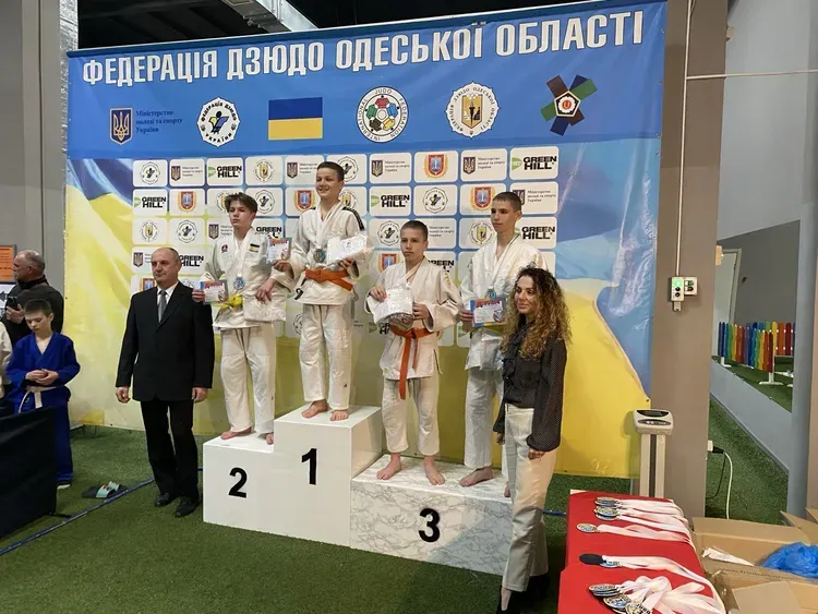 Тур - III "Південна ліга" дзюдо победитель Одеса  Юрчук Лев 2013 46 кг