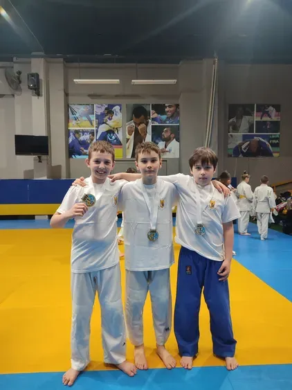 Призери юнаки дзюдо Південа діга Тур 3 змагання дзюдо