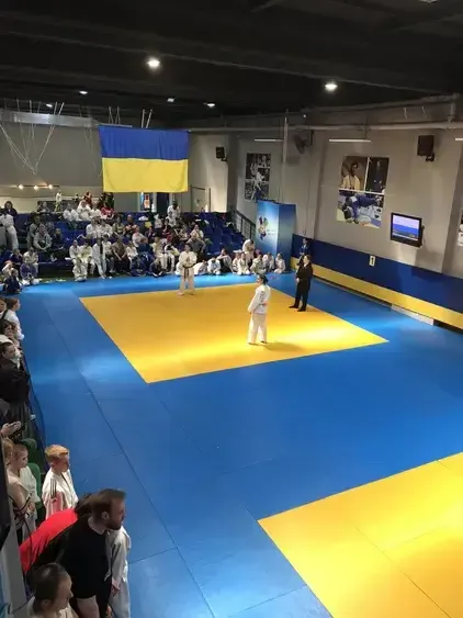 Поєдинок у ваговій категорії до 55 кг Одеса Дзюдо