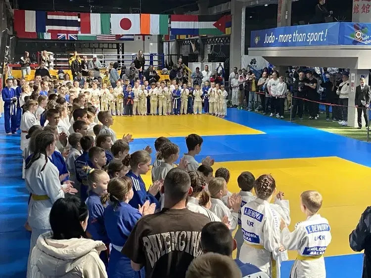 Відкриття турніру Південна ліга дзюдо Тур-4 — парад учасників