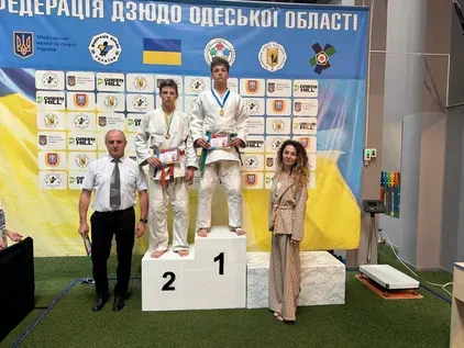 Юрчук Платон призер 1 місце тур-V Південна ліга дзюдо тренер Фоменков Ф.М. Діскаленко С.І.