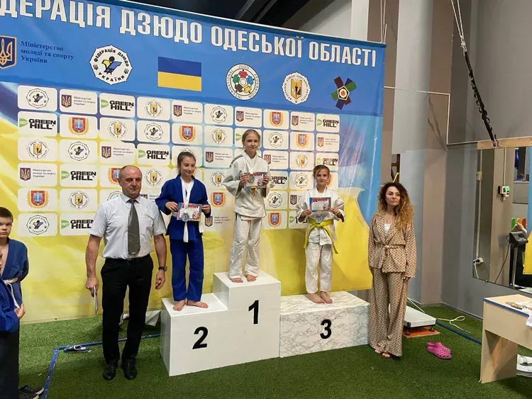 Булаш Аліна 1 місто Дніпро тренер Самко Д.О. Призери тур-V Південна ліга дзюдо